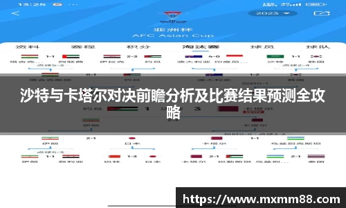 沙特与卡塔尔对决前瞻分析及比赛结果预测全攻略